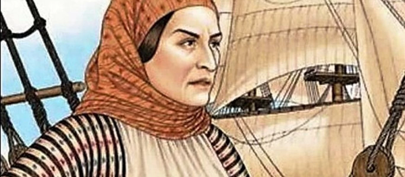 Ουρουγουάη: Έκαναν γκράφιτι την... Λασκαρίνα Μπουμπουλίνα (φωτο)